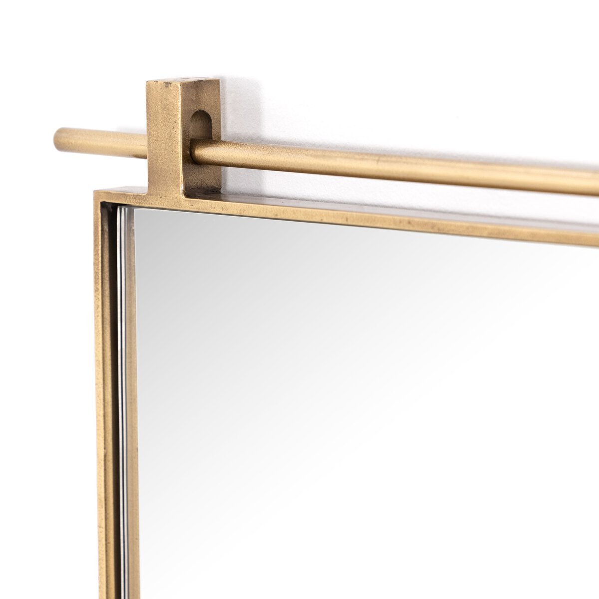 Small Iron Bar Mirror