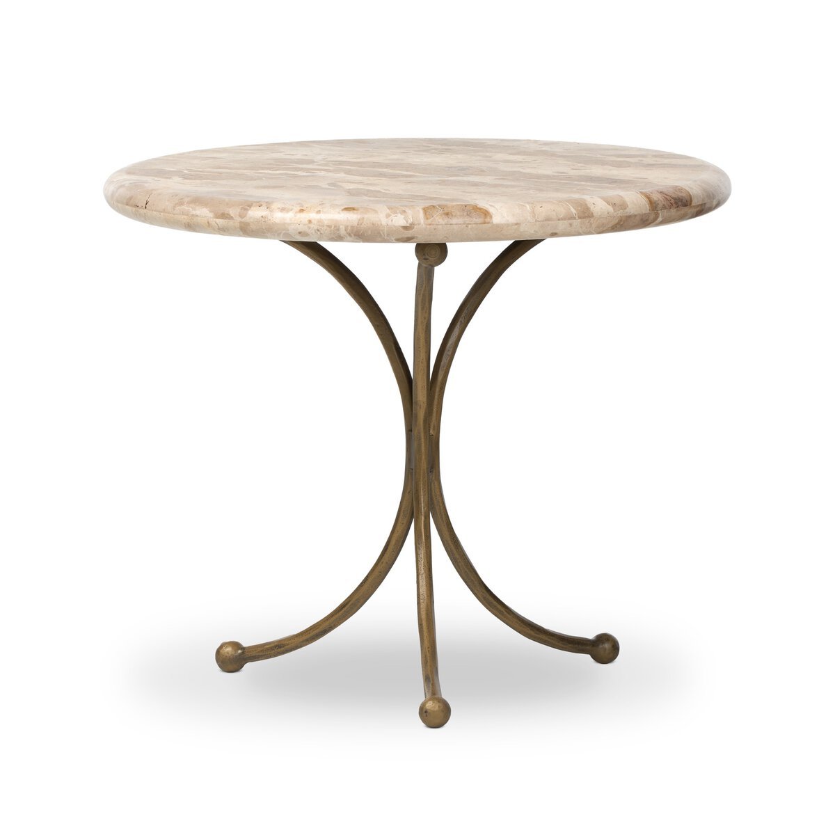 Sylas End Table in Fossil Marble – primary view