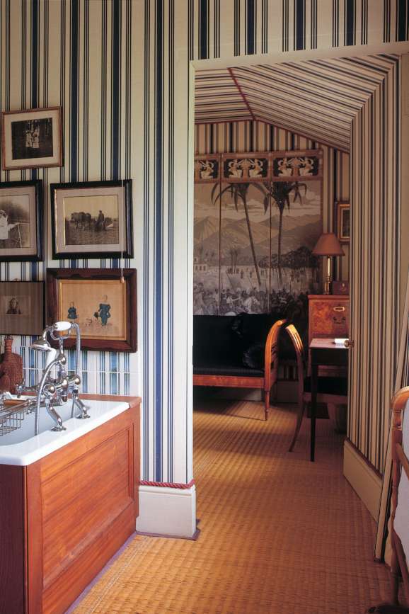 Tented Stripe 1372 wallpaper lifestyle photo