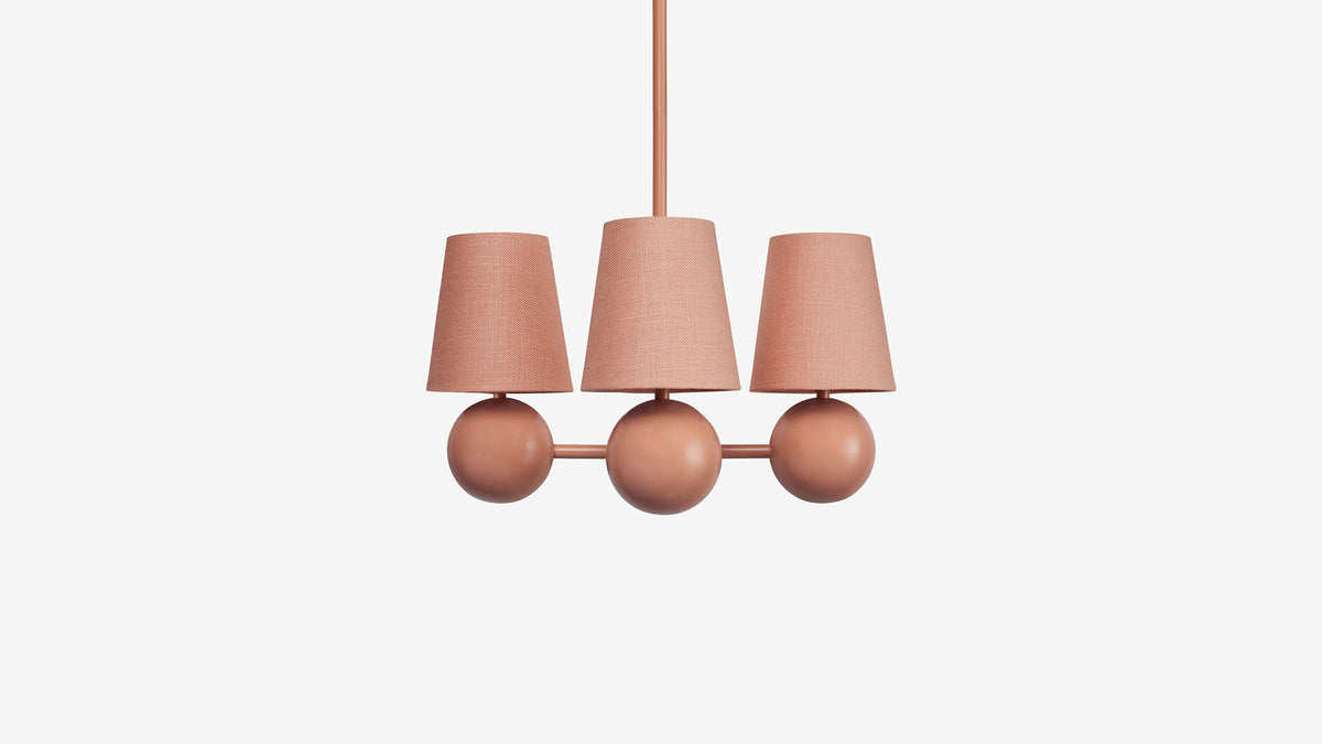 Workstead Bole Color Pendant IV in Clay