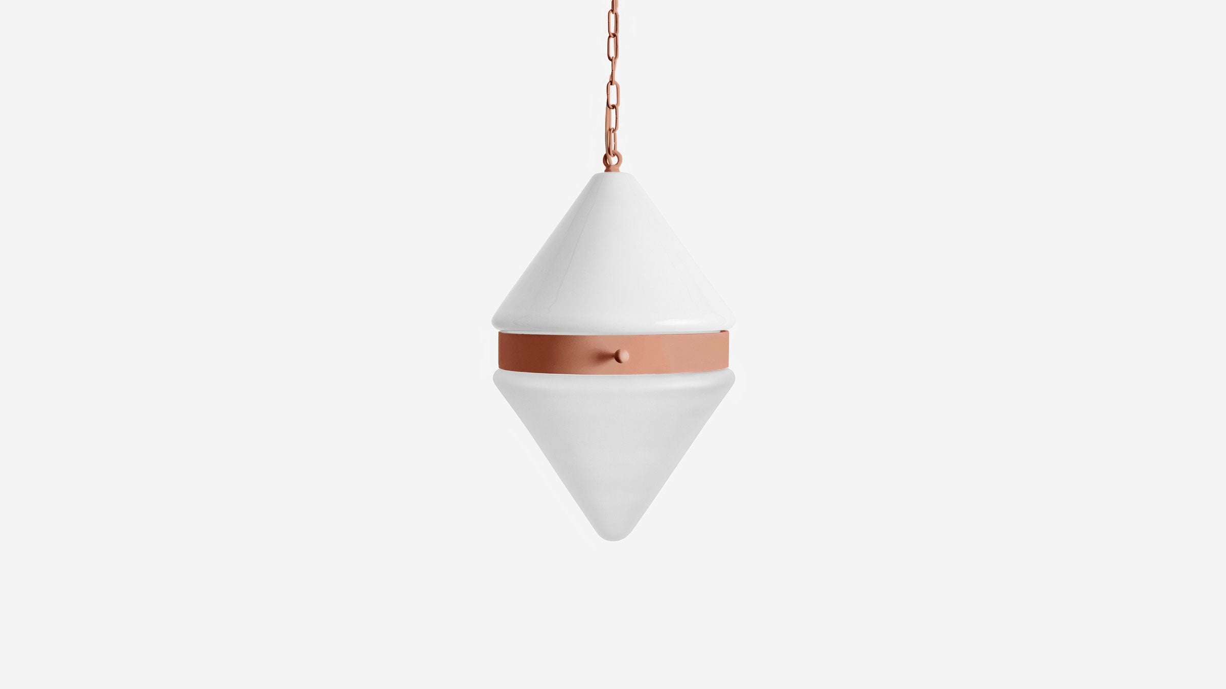 Workstead Buoy Cardinal Pendant Large in Clay