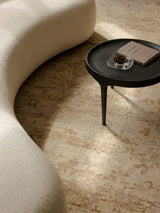 Armadillo Allegra Rug in Cinnamon, a second view of the hand-knotted wool rug in a styled interior