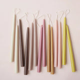 12" Dipped Taper Candles - Parchment