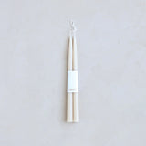 12" Dipped Taper Candles - Parchment