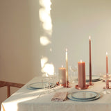 12" Dipped Taper Candles - Parchment
