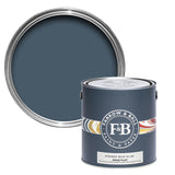 Stiffkey Blue No.281 paint tin and swatch
