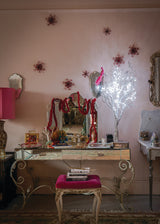 Pink Ground No.202 painted room