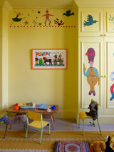 Dayroom Yellow No.233 painted room