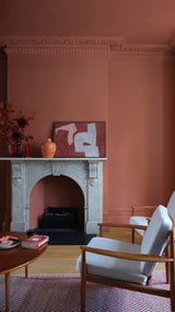 Red Earth No.64 painted room