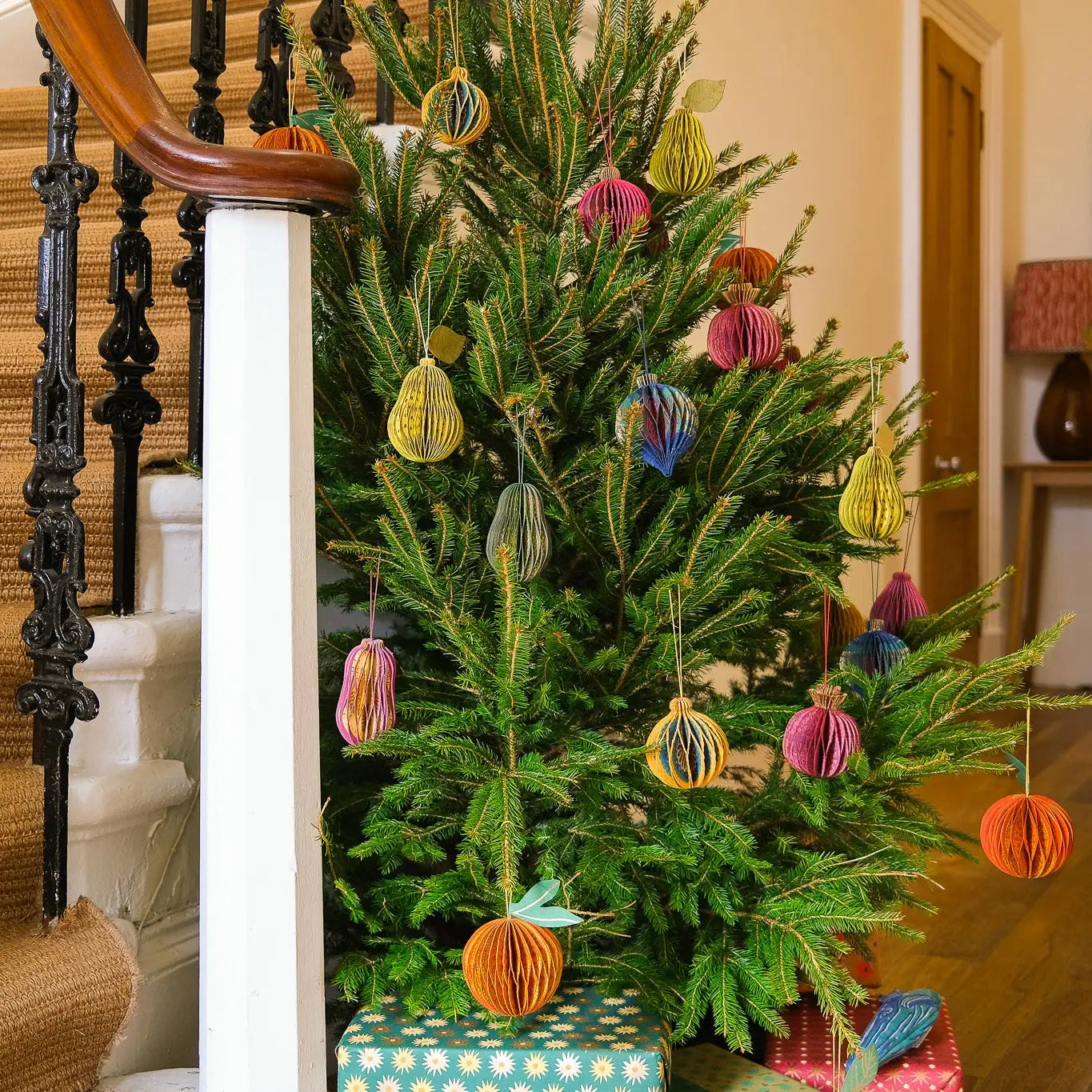 Fig Honeycomb Ornament