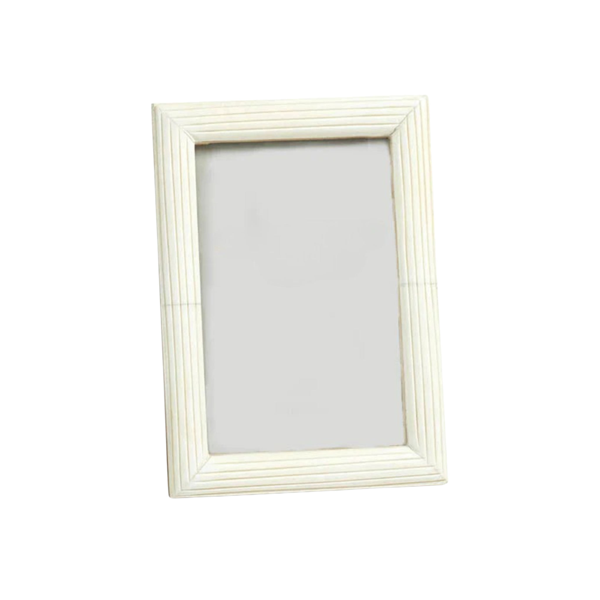 Palomar Etched White Bone Photo Frame