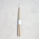 18" Dipped Taper Candles - Parchment