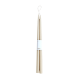 18" Dipped Taper Candles - Parchment