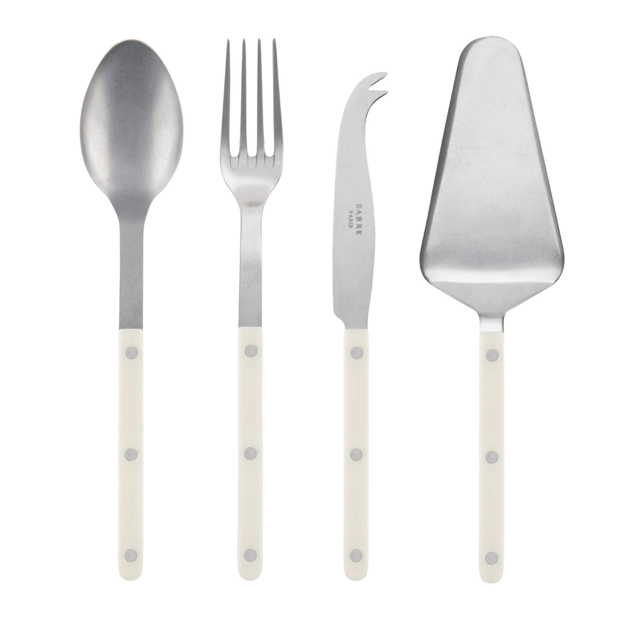 Bistrot Set of 4 Serving Pieces - Ivory