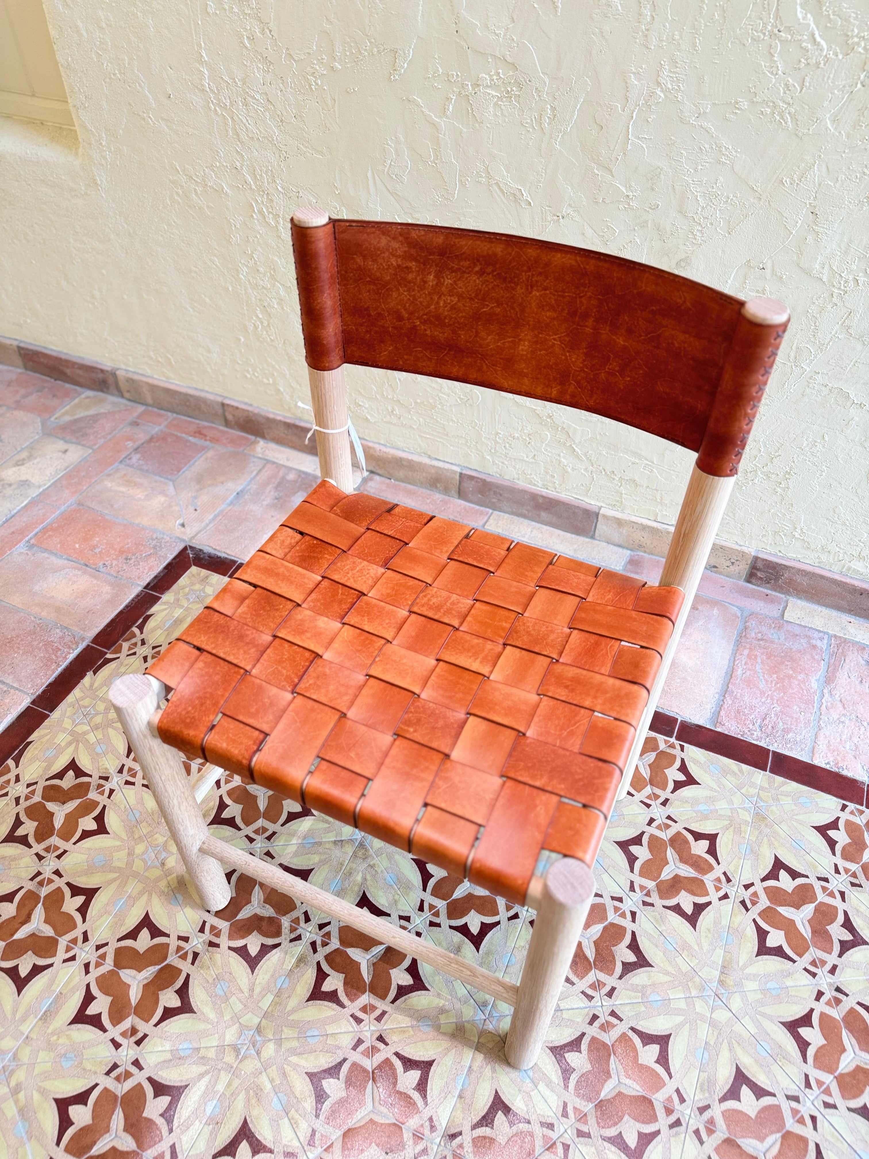 Flag Chair - White Oak