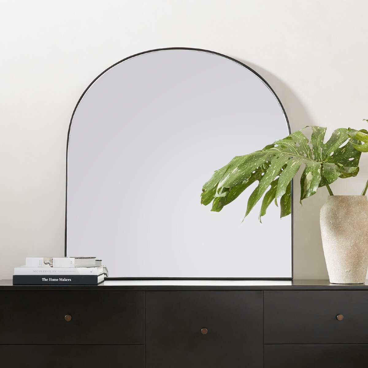 Iron Wide Arch Mirror