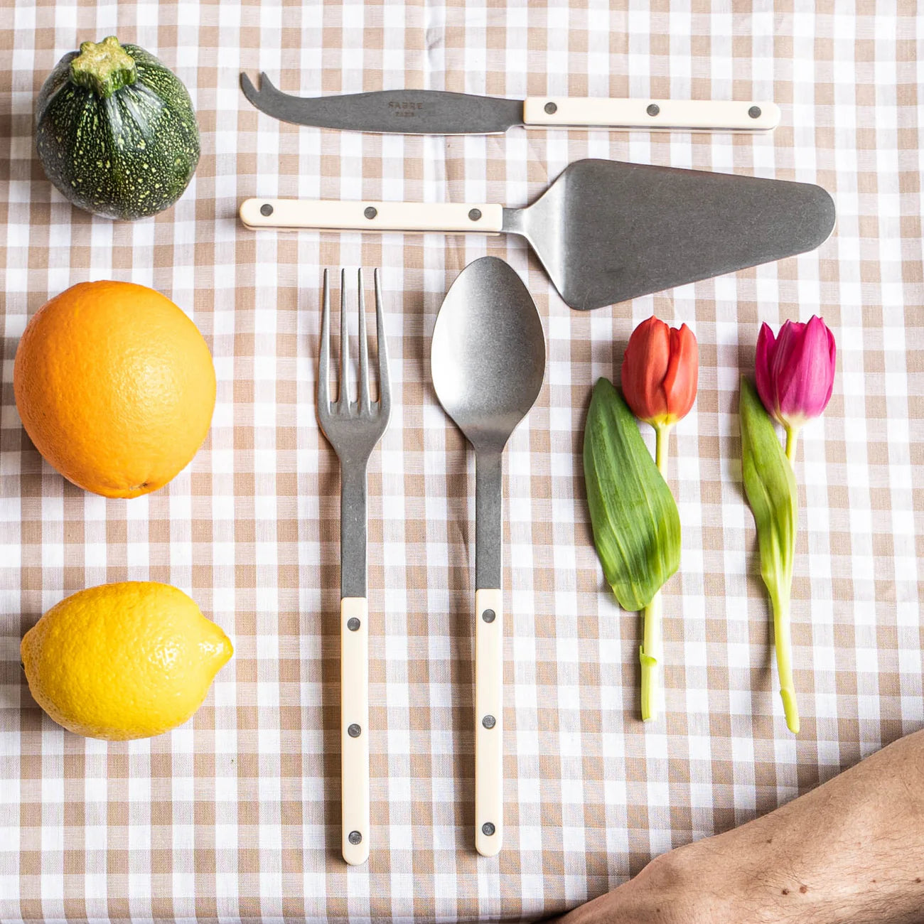 Bistrot Set of 4 Serving Pieces - Ivory