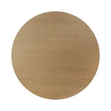 Eastman Dining Table in Light Weathered Oak – top view