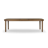 Florent Dining Table in Amber Oak – front view