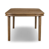Florent Dining Table in Amber Oak – side view
