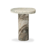 Zion End Table in Sage Onyx – front view