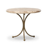 Sylas End Table in Fossil Marble – primary view