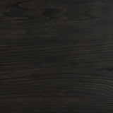 Denton Standing Desk in Smoked Black Sungkai Veneer – drawer detail