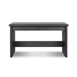 Denton Standing Desk in Smoked Black Sungkai Veneer – front view