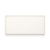Paula 6-Drawer Dresser in Beige Painted Linen – back view