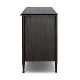 Eloise 6-Drawer Dresser in Smoked Black Mindi – side view