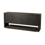 Zaki Sideboard in Smoked Black Veneer – primary view