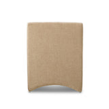 Allonia Accent Stool in Laughlin Natural – back view