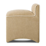 Allonia Accent Stool in Laughlin Natural – side view