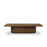 Morley Coffee Table in Rye Burl Oak – front view