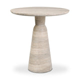 Marsh Outdoor Bar Table in Textured Sandy Gray – primary view