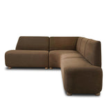 Clemence Dining Banquette in Crypton Nomad Mushroom – primary view