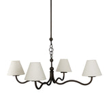 Darcia Chandelier in Light Oil Rubbed Bronze – primary view