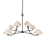 Renzo Chandelier in Black Wrought Iron – primary view