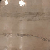 Asa Table Lamp in Smoked Brown Cast Glass – shade detail