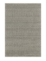 Armadillo Sonata Rug in Plume, a second view of the hand-spun afghan wool rug in a styled interior