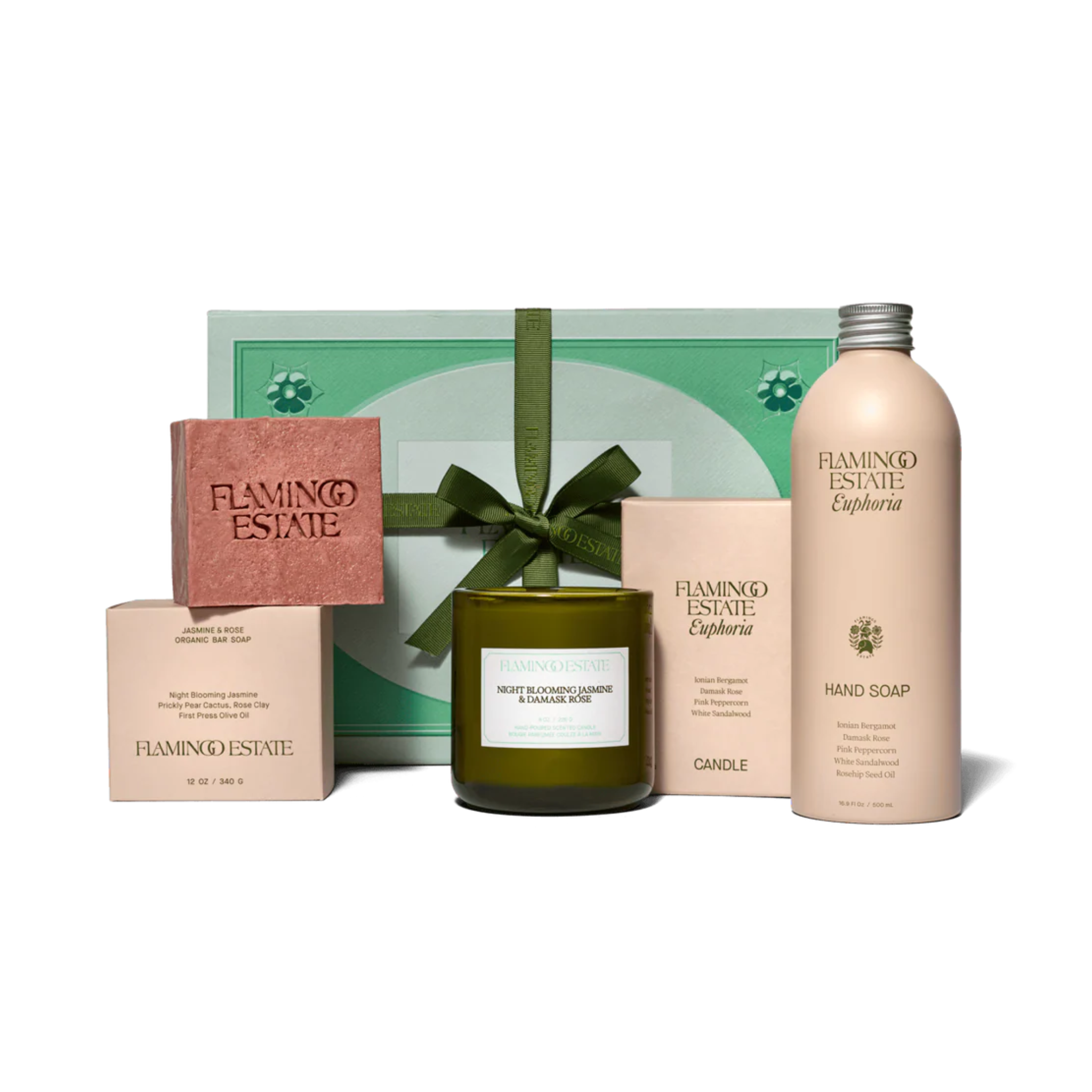 Jasmine & Rose Bath Set