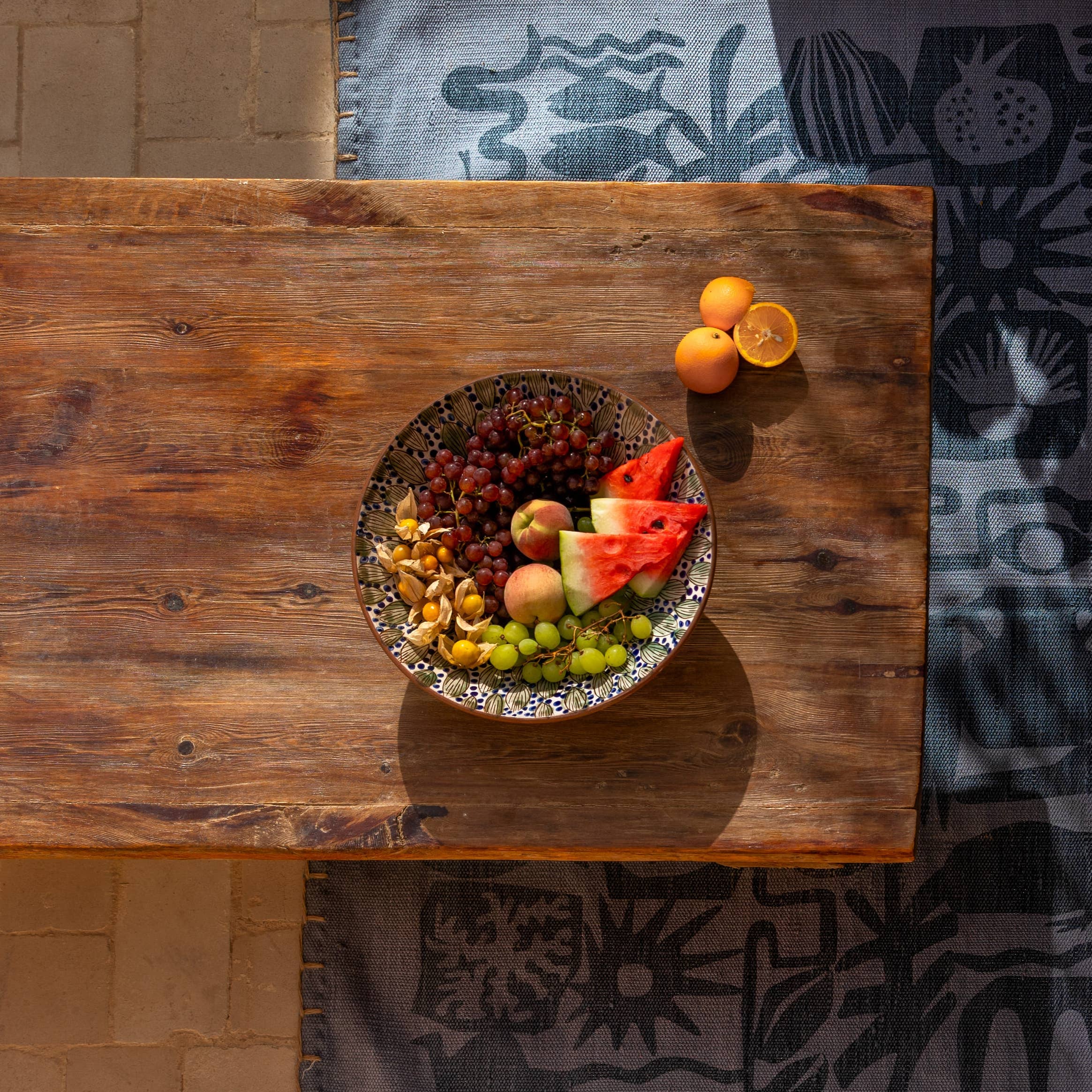 Vines Ceramic Serving Plate