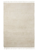 Armadillo Petra Rug in Blanc, additional view 7 of the hand-knotted new zealand wool rug