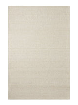 Armadillo Pebble Rug in Tofu, additional view 5 of the handwoven boucle wool rug