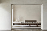 Armadillo Odessa Rug in Arborio, detail of the afghan wool weave and texture