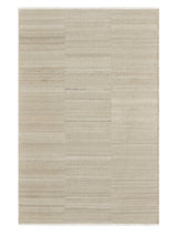 Armadillo Selva Rug in Oat, additional view 5 of the handwoven afghan wool kilim rug