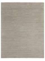 Armadillo Sagrada Rug in Dun, a second view of the hand-knotted wool cut pile rug in a styled interior