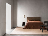 Armadillo Eden Rug in Abalone, a second view of the hand-knotted wool rug in a styled interior