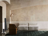 Armadillo Agra Rug in Juniper, a second view of the hand-knotted wool rug in a styled interior