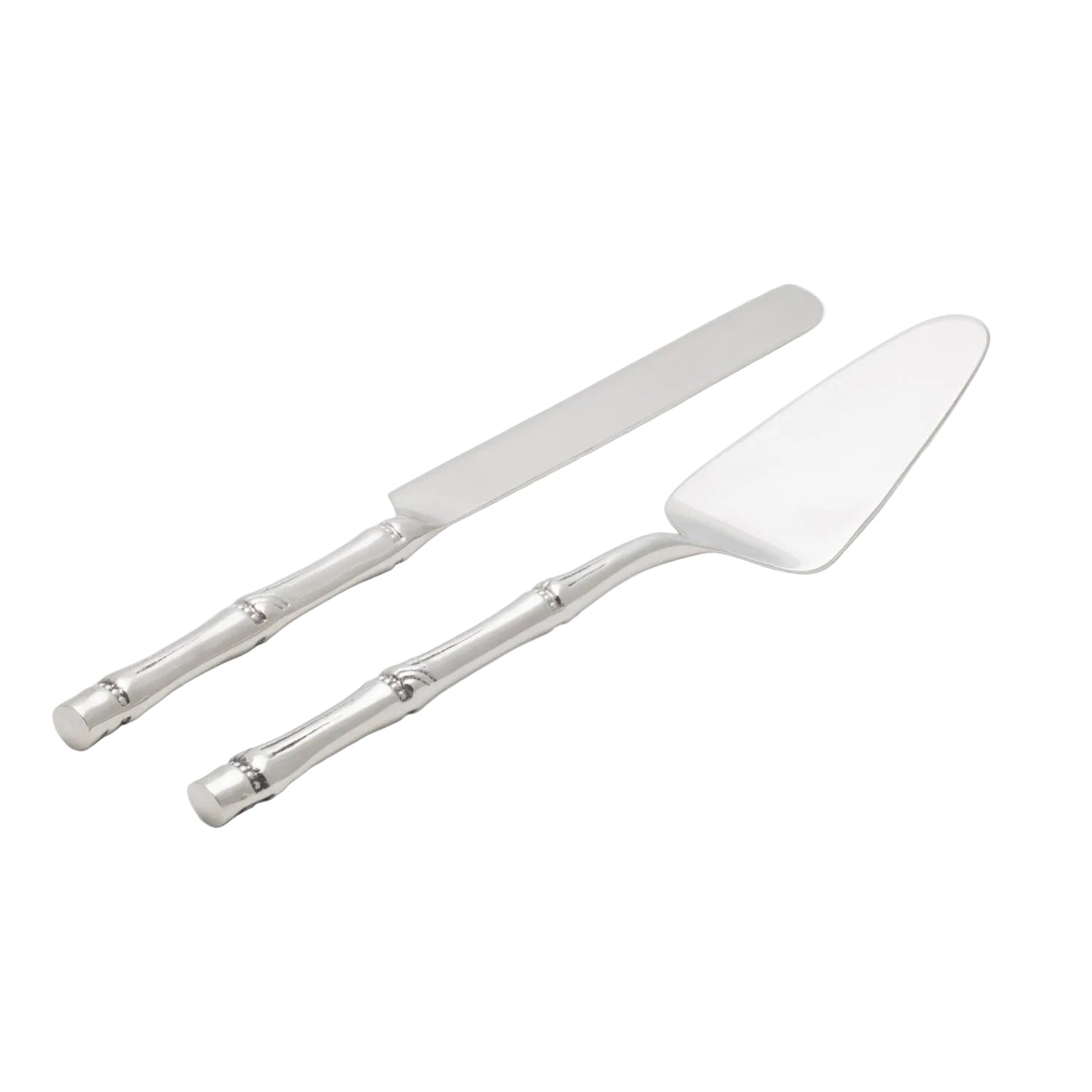 Liliana Polished Silver Cake Server